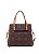 Bolsa Feminina Chenson Original - Elemento Gráfico - Alça de Mão - Café 3485094 - Imagem 4