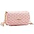 Bolsa Feminina Chenson Original - Monograma Elegance - Alça Transversal - Rosa 3484975 - Imagem 1