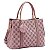 Bolsa Feminina Chenson Original - New Cristal - Alça de Mão - Rose 3485025 - Imagem 1