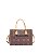 Bolsa Feminina Chenson Original - Elemento Gráfico - Alça de mão - Café - 3485093 - Imagem 3