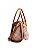 Bolsa Feminina Chenson Original - New Cristal - Alça de Mão - Marrom 3485031 - Imagem 3