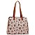 Bolsa Feminina Chenson Original - Classic Heart - Alça de Ombro - Bege 3484989 - Imagem 4