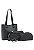 Bolsa Feminina Chenson Original - Alça de ombro - Elegance Luxo Kit 3 peças - Preto 3485081 - Imagem 1
