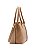Bolsa feminina Alça de mão - Atemporal - Bege - Chenson 3484909 - Imagem 3