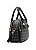 Bolsa Feminina Chenson Original - Geométrica - Alça de Mão - Preto 3484853 - Imagem 3