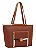 Bolsa Feminina Chenson Original - Colors - Alça de Ombro - Marrom 3484873 - Imagem 2