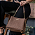 Bolsa Feminina Chenson Original - Perfurado - Alça Transversal - Natural 3484952 - Imagem 1