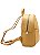 Mochila Feminina Chenson Original - Matelassê Diagonal - Amarelo 8484893 - Imagem 3