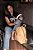 Mochila Feminina Chenson Original - Matelassê Diagonal - Bege 8484893 - Imagem 4