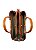 Bolsa Feminina Chenson Original - Classic Cristal - Alça de Mão - Café 3485357 - Imagem 4
