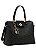 Bolsa Feminina Chenson Original - Classic Cristal - Alça de Mão - Preto 3485358 - Imagem 1