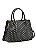 Bolsa Feminina Chenson Original - Monograma Baby Urso - Alça de Mão - Preto  3485371 - Imagem 1