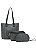 Bolsa Feminina Chenson Original - Monograma Baby Urso Kit 3 peças - Preto - 3485366 - Imagem 5