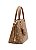 Bolsa Feminina Chenson Original - Monograma Elemento Grafico - Alça de Mão - Natural  3485386 - Imagem 2