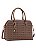 Bolsa Feminina Chenson Original - Cristal Monograma Coração - Alça de Mão - Café 3485396 - Imagem 1