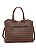Bolsa Feminina Chenson Original - Cristal Monograma Coração - Alça de Mão - Café 3485395 - Imagem 4