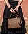 Bolsa Feminina Chenson Original - Cristal Monograma Coração - Alça de Mão - Café 3485397 - Imagem 1