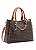 Bolsa Feminina Chenson Original - Monograma Elegance - Alça de Mão - Café 3485083 - Imagem 1