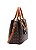 Bolsa Feminina Chenson Original - Monograma Elegance - Alça de Mão - Café 3485083 - Imagem 4
