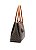 Bolsa Feminina Chenson Original - Monograma Elegance - Alça de Ombro - Café 3485405 - Imagem 4