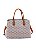 Bolsa Feminina Chenson Original - Monograma Elegance - Alça de Mão - Bege 3485407 - Imagem 4