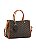 Bolsa Feminina Chenson Original - Monograma Elegance - Alça de Mão - Café 3485410 - Imagem 1