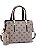 Bolsa Feminina Chenson Original - Monograma Atemporal - Alça de Mão - Café 3485414 - Imagem 1