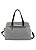 Bolsa Feminina Chenson Original - Microfiber - Alça de Mão - Cinza  3185113 - Imagem 2