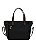 Bolsa Feminina Chenson Original - Microfiber - Alça de Mão - Preto  3185115 - Imagem 4