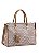 Bolsa Feminina Chenson Original - Monograma tridimensional - Alça de Mão  - Bege 3485422 - Imagem 1