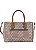 Bolsa Feminina Chenson Original - Monograma tridimensional - Alça de Mão  - Bege 3485422 - Imagem 3