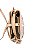 Bolsa Feminina Chenson Original - Monograma tridimensional - Alça de Mão  - Vinho 3485424 - Imagem 5