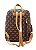 Mochila Feminina Chenson Original - Elemento Grafico - Café - 8485383 - Imagem 4