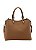 Bolsa Feminina Chenson Original - Relevo Monograma - Alça de Mão  - Marrom 3485433 - Imagem 2