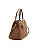 Bolsa Feminina Chenson Original - Relevo Monograma - Alça de Mão  - Marrom 3485431 - Imagem 2