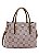 Bolsa New Elemento Gráfico - Alça dupla - Natural - Chenson 3485295 - Imagem 1