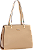 Bolsa Detalhe Croco - Alça de Ombro - Bege - Chenson Original 3485251 - Imagem 1