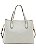 Bolsa Clássico Soft Chic - Alça de Mão - Bege - Chenson 3485310 - Imagem 3