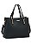 Bolsa Clássico Soft Chic - Alça de Mão - Preto - Chenson 3485310 - Imagem 1