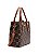 Bolsa New Elemento Gráfico - Alça dupla - Café - Chenson 3485295 - Imagem 2