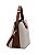 Bolsa Duo Colors - Alça de Mão - Bege - Chenson Original 3485264 - Imagem 2