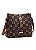 Bolsa New Elemento Gráfico - Transversal - Café - Chenson 3485297 - Imagem 1