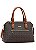 Bolsa Elemento Gráfico Casual - Alça de Mão - Café - Chenson 3485288 - Imagem 1