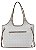 Bolsa Elemento Gráfico Casual - Alça de Ombro - Nude - Chenson 3485291 - Imagem 4