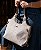 Bolsa Elemento Gráfico Casual - Alça de Ombro - Nude - Chenson 3485291 - Imagem 4