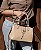Bolsa Mini Croco - Alça de Mão - Café - Chenson Original 3485239 - Imagem 3