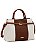 Bolsa Duo Colors - Alça dupla - Bege - Chenson Original 3485263 - Imagem 1