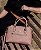Bolsa Elemento Gráfico Casual - Alça de Mão - Rosê - Chenson 3485288 - Imagem 1