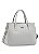 Bolsa Mini Tramas - Alça de Mão - Cinza - Chenson 3485330 - Imagem 2