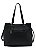 Bolsa Textura Delicada - Alça de Ombro - Preto - Chenson 3485327 - Imagem 4